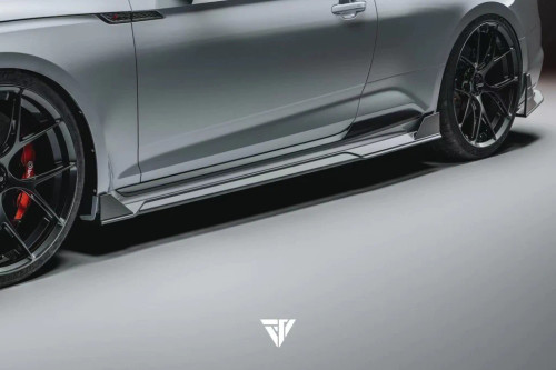 Carbon Fiber SIDE SKIRTS - "Blaze kit" for Audi RS5 B9 2 Door 2017-2019 Carbon Fiber SIDE SKIRTS - "Blaze kit" for Audi RS5 B9 2 Door 2017-2019