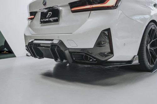V1 Carbon Fiber Rear Diffuser for BMW G20 / G21 3 Series M340i 330i 2023-ON LCI V1 Carbon Fiber Rear Diffuser for BMW G20 / G21 3 Series M340i 330i 2023-ON LCI