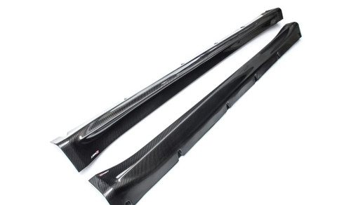 Carbon Fiber Side Skirts Ver.1 for Tesla Model Y Carbon Fiber Side Skirts Ver.1 for Tesla Model Y