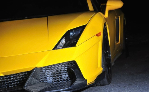 Carbon Fiber Front Bumper & Front Lip For Lamborghini Gallardo 2009-2014  Carbon Fiber Front Bumper & Front Lip For Lamborghini Gallardo 2009-2014