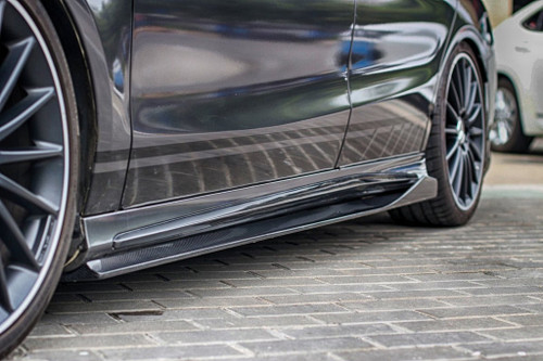 C117 2014-2019 CLA-250 CLA-45 AMG Carbon Fiber Side Skirts C117 2014-2019 CLA-250 CLA-45 AMG Carbon Fiber Side Skirts