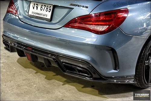 Carbon Fiber Rear Diffuser for C117 2014-2019 CLA-250 CLA-45 AMG Carbon Fiber Rear Diffuser for C117 2014-2019 CLA-250 CLA-45 AMG