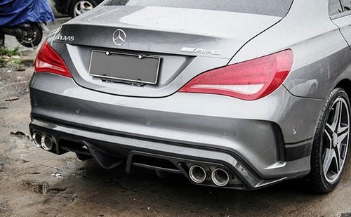 C117 2014-2019 CLA-250 CLA-45 AMG Carbon Fiber Rear Diffuser C117 2014-2019 CLA-250 CLA-45 AMG Carbon Fiber Rear Diffuser