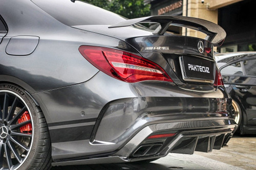 C117 2014-2019 CLA-250 CLA-45 AMG Carbon Fiber Rear Diffuser (incl. F1 Light) C117 2014-2019 CLA-250 CLA-45 AMG Carbon Fiber Rear Diffuser (incl. F1 Light)