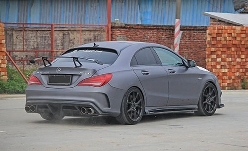 C117 2014-2019 CLA-250 CLA-45 AMG Carbon Fiber Rear Spoiler Wing Ver.1 C117 2014-2019 CLA-250 CLA-45 AMG Carbon Fiber Rear Spoiler Wing Ver.1