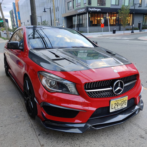 Glass Hood Bonnet Clearview for Mercedes benz C117 2014-2019 CLA250 CLA45 AMG Glass Hood Bonnet Clearview for Mercedes benz C117 2014-2019 CLA250 CLA45 AMG