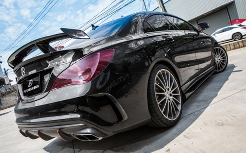 Carbon RZ Carbon Fiber Rear Spoiler Wing for 2014-2019 C117 CLA-250 CLA-45 Carbon RZ Carbon Fiber Rear Spoiler Wing for 2014-2019 C117 CLA-250 CLA-45