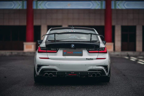 Carbon Rear Diffuser & Canards for BMW 3 Series 330i M340i G20 Pre-LCI Carbon Rear Diffuser & Canards for BMW 3 Series 330i M340i G20 Pre-LCI