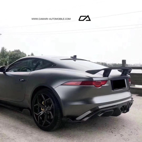 Carbon fiber Rear Spoiler Wing Ver.1 for Jaguar F-Type 2014-ON