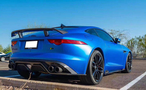 Carbon fiber Rear Spoiler Wing Ver.1 for Jaguar F-Type 2014-ON