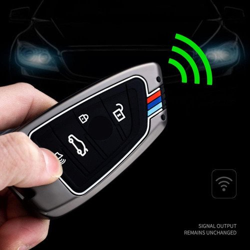 for BMW Key Fob Case Cover, Smart Key Holder Protector Compatible for BMW 1 3 4 5 6 7 Series X3 X4 M5 M6 GT3 GT5,