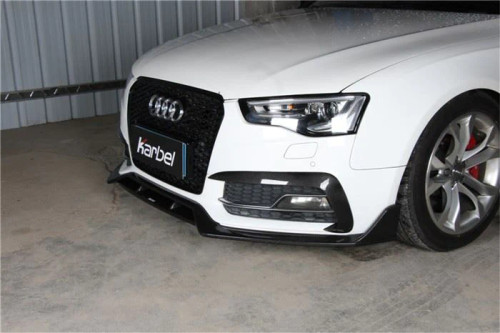 Pre-preg Carbon Fiber Upper Valences for Audi S5 A5 S-line B8.5 2012-2016 Pre-preg Carbon Fiber Upper Valences for Audi S5 A5 S-line B8.5 2012-2016