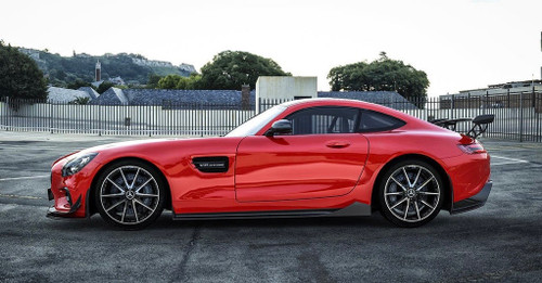Mercedes benz AMG GT GTS C190 Ver.1 Carbon Fiber Side Skirts 2015-2021 Mercedes benz AMG GT GTS C190 Ver.1 Carbon Fiber Side Skirts 2015-2021
