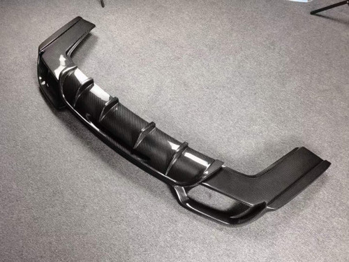 Carbon Fiber PD Style Rear Diffuser for Mercedes Benz C190 AMG GT GTS 2015-ON  Carbon Fiber PD Style Rear Diffuser for Mercedes Benz C190 AMG GT GTS 2015-ON