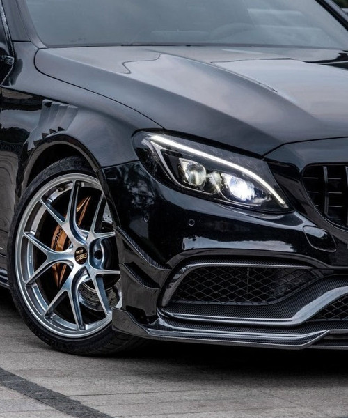 Carbon Fiber Front Fenders for Mercedes BenzC-Class C63/C63S C43 C300 W205 Carbon Fiber Front Fenders for Mercedes BenzC-Class C63/C63S C43 C300 W205