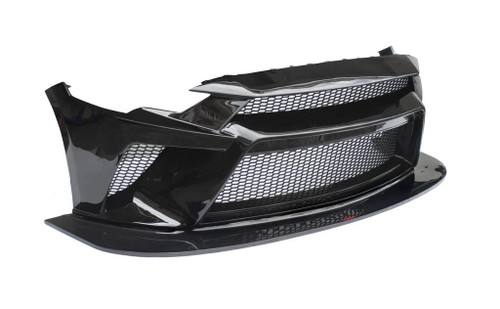 Carbon Fiber Front Bumper & Front Lip for Ford Mustang S550.2 2018 - 2022 Carbon Fiber Front Bumper & Front Lip for Ford Mustang S550.2 2018 - 2022