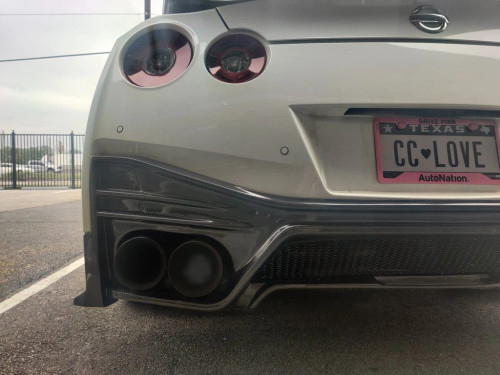 Nismo Style Polypropylene Rear Bumper & Carbon Fiber Rear Diffuser for Nissan GTR GT-R R35 2008-ON Nismo Style Polypropylene Rear Bumper & Carbon Fiber Rear Diffuser for Nissan GTR GT-R R35 2008-ON