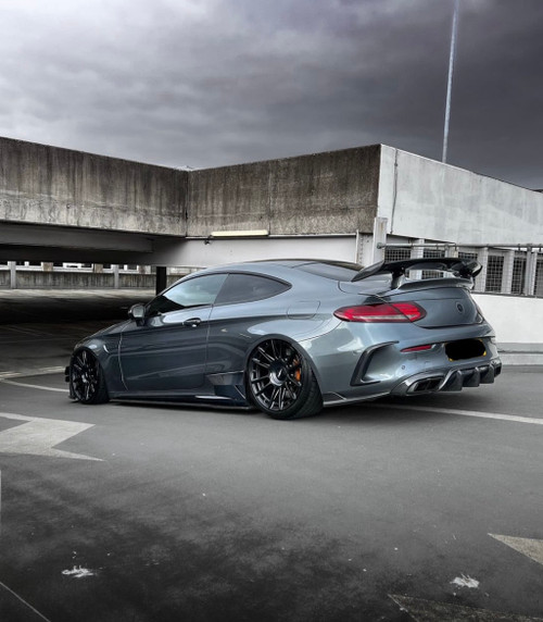 Carbon FD GT Carbon Fiber Rear Diffuser W205 AMG Package/AMG C63 C Coupe 2015-21 