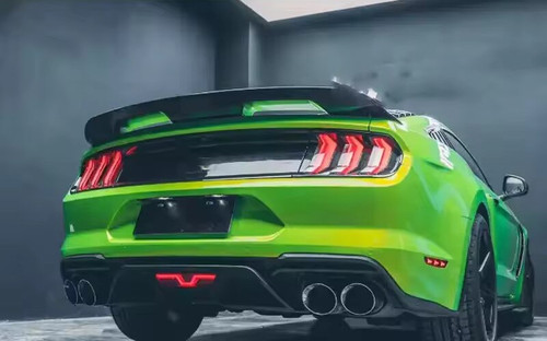 Carbon Fiber Rear Diffuser For Ford Mustang GT 2015-2017 Carbon Fiber Rear Diffuser For Ford Mustang GT 2015-2017