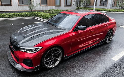 DW Style Carbon Fiber Fibre Front Engine Bonnet Hood For BMW 3 Series G20 G28 M340i 330I 2019+ DW Style Carbon Fiber Fibre Front Engine Bonnet Hood For BMW 3 Series G20 G28 M340i 330I 2019+