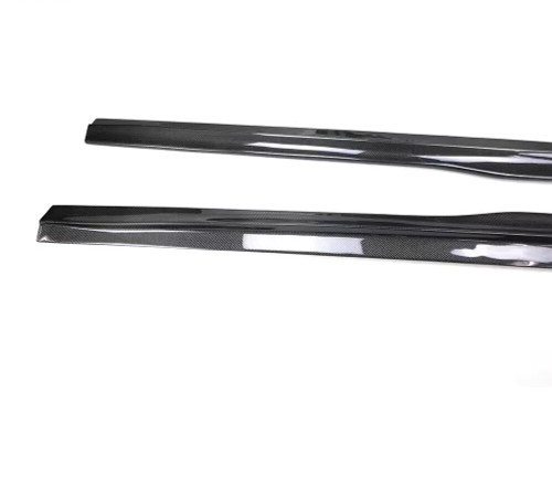 PSM style Side Skirts For BMW M4 F82 F83 Carbon Fiber Side skirts 21014-2019