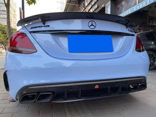 Carbon fiber diffuser for mercedes benz C43 w205  Carbon fiber diffuser for mercedes benz C43 w205