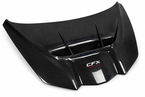 ZR1 Style  Carbon Fiber Hood For C8 Corvette Z06  2020-2024