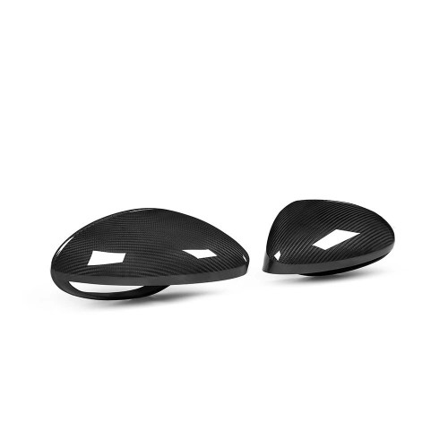 Carbon Fiber Mirror Caps for Porsche Cayman/Boxster 718  Carbon Fiber Mirror Caps for Porsche Cayman/Boxster 718