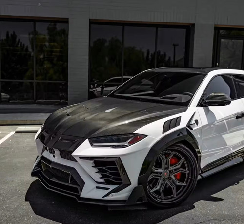 2018-2024 Lamborghini URUS MS Style Carbon Fiber Hood 2018-2024 Lamborghini URUS MS Style Carbon Fiber Hood