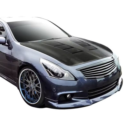 Carbon Fiber Hood Vent Bonnet For Infiniti G25 G35 G37 Q40 2007-2013 Carbon Fiber Hood Vent Bonnet For Infiniti G25 G35 G37 Q40 2007-2013