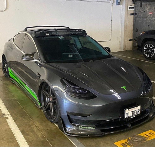 Carbon Fiber Hood Bonnet for Tesla Model 3 Carbon Fiber Hood Bonnet for Tesla Model 3