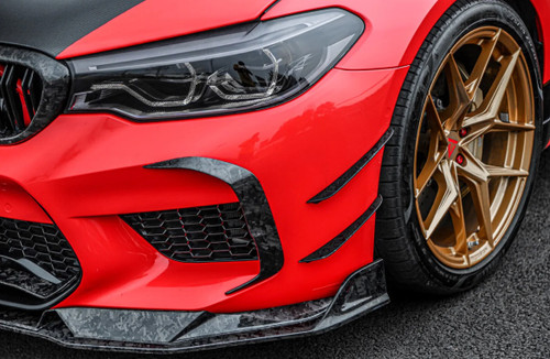 Carbon Fiber Front Canards for BMW M5 F90 2018-ON Carbon Fiber Front Canards for BMW M5 F90 2018-ON