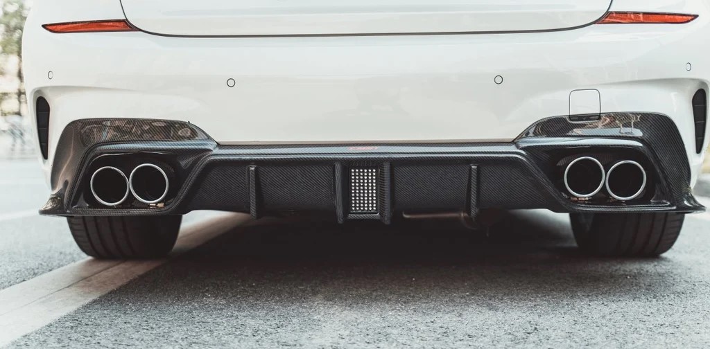 Premium Carbon Fiber Rear Diffuser for BMW 3 Series G20 G21 M340i 330i ...