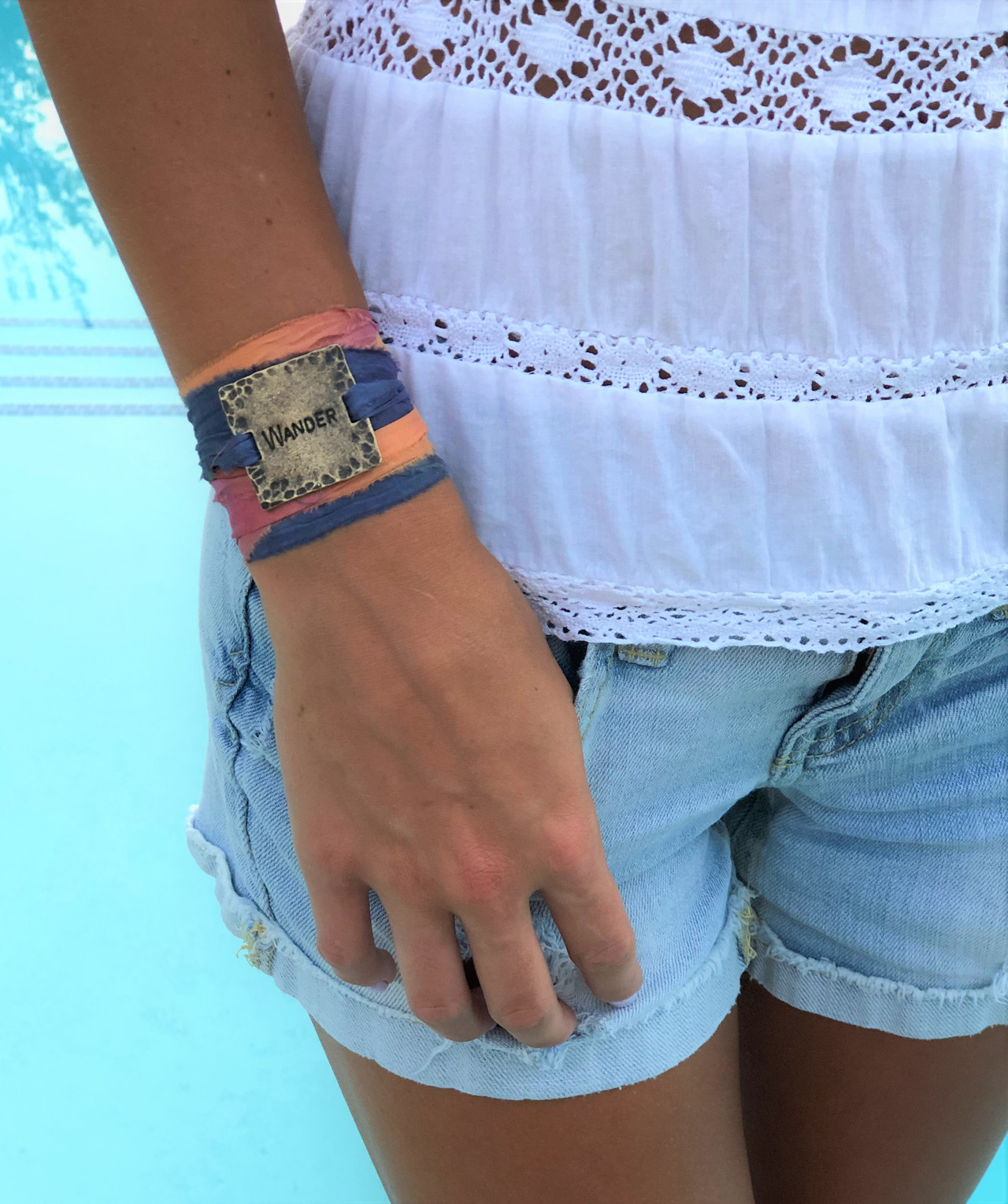 Rebel Ribbon Wrap Bracelet Ever Designs Jewelry