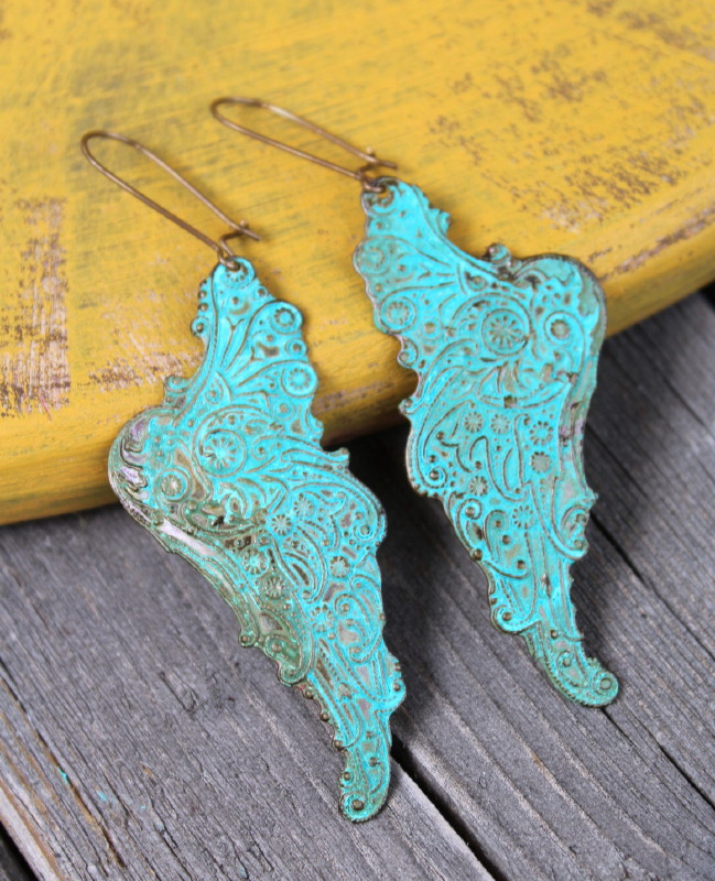 BUTTERFLY WING EARRINGS visual data 2