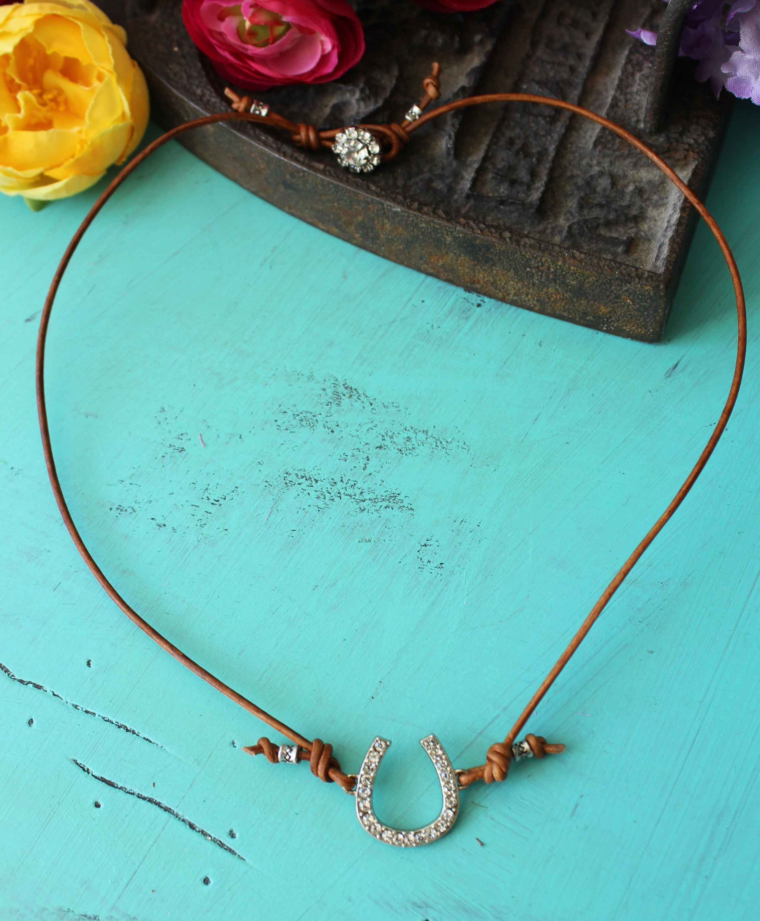 Boho Chic Horseshoe Necklace Ever Designs Jewelry