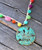 Colorful Crochet Sand Dollar Necklace