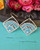 Deluxe Boho Earrings - Silver and Blue