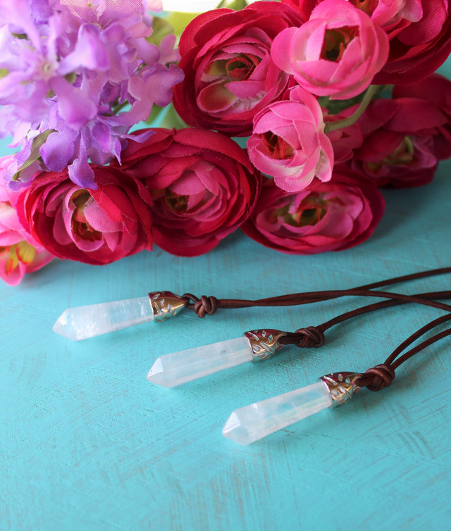 Healing Crystal Simple Necklace Ever Designs Jewelry