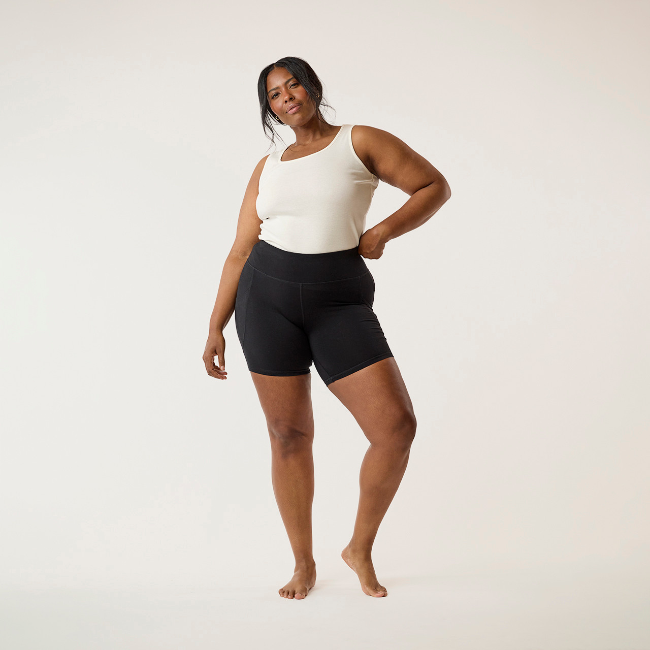Black Legging Shorts - Black Shorts Leggings
