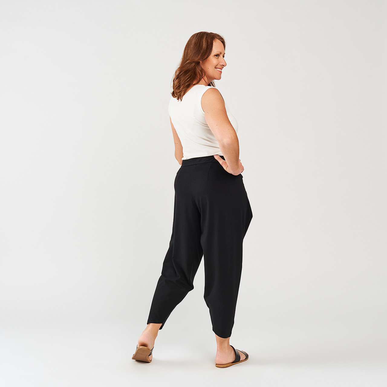 Buy theRebelinme Plus Size Womens White Solid Color Straight Fit Cotton  Trouser online