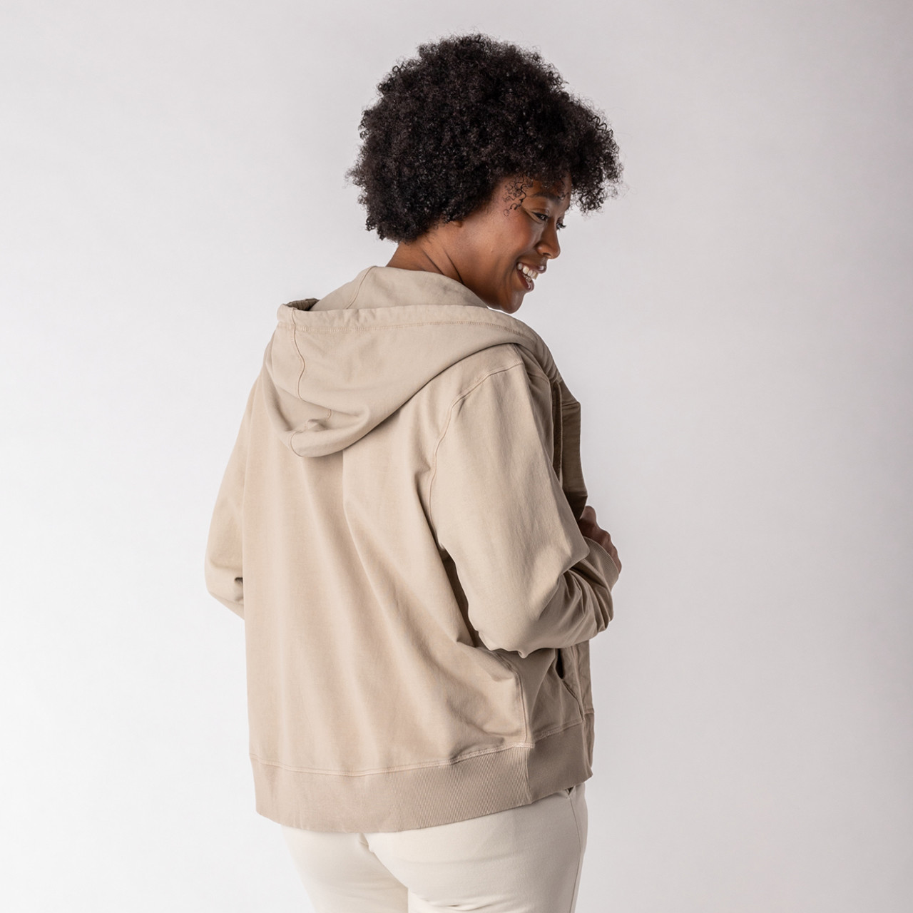 【seed and soil】Organic cotton cardigan Organic cotton cardigan(olive) – seed and soil