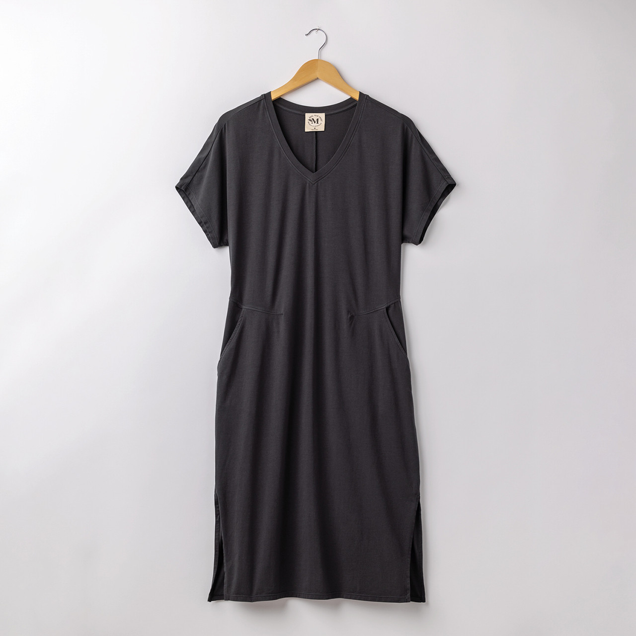 jersey kaftan dress Jersey kaftan in white - Rohe
