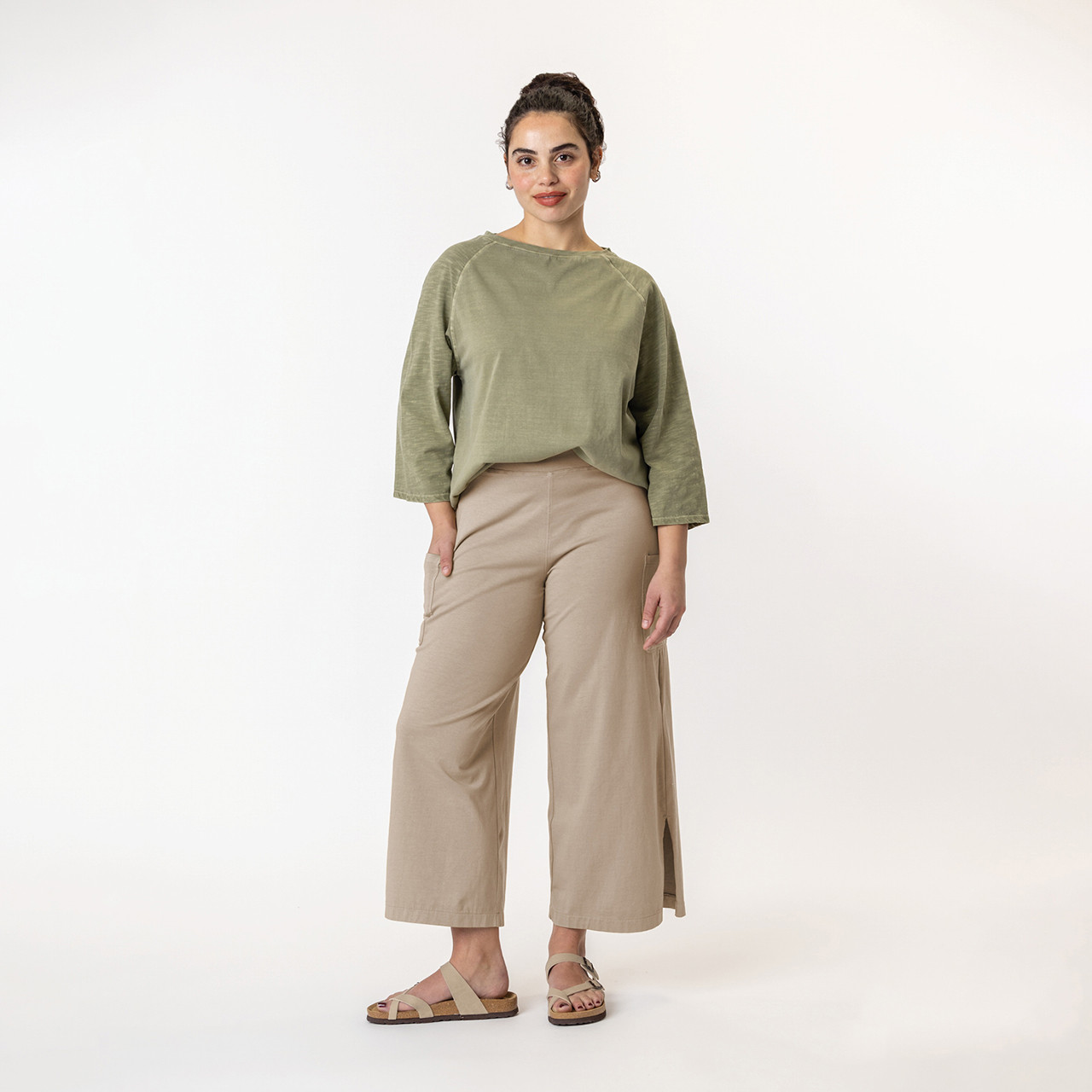 Organic Cotton Gaucho Pant