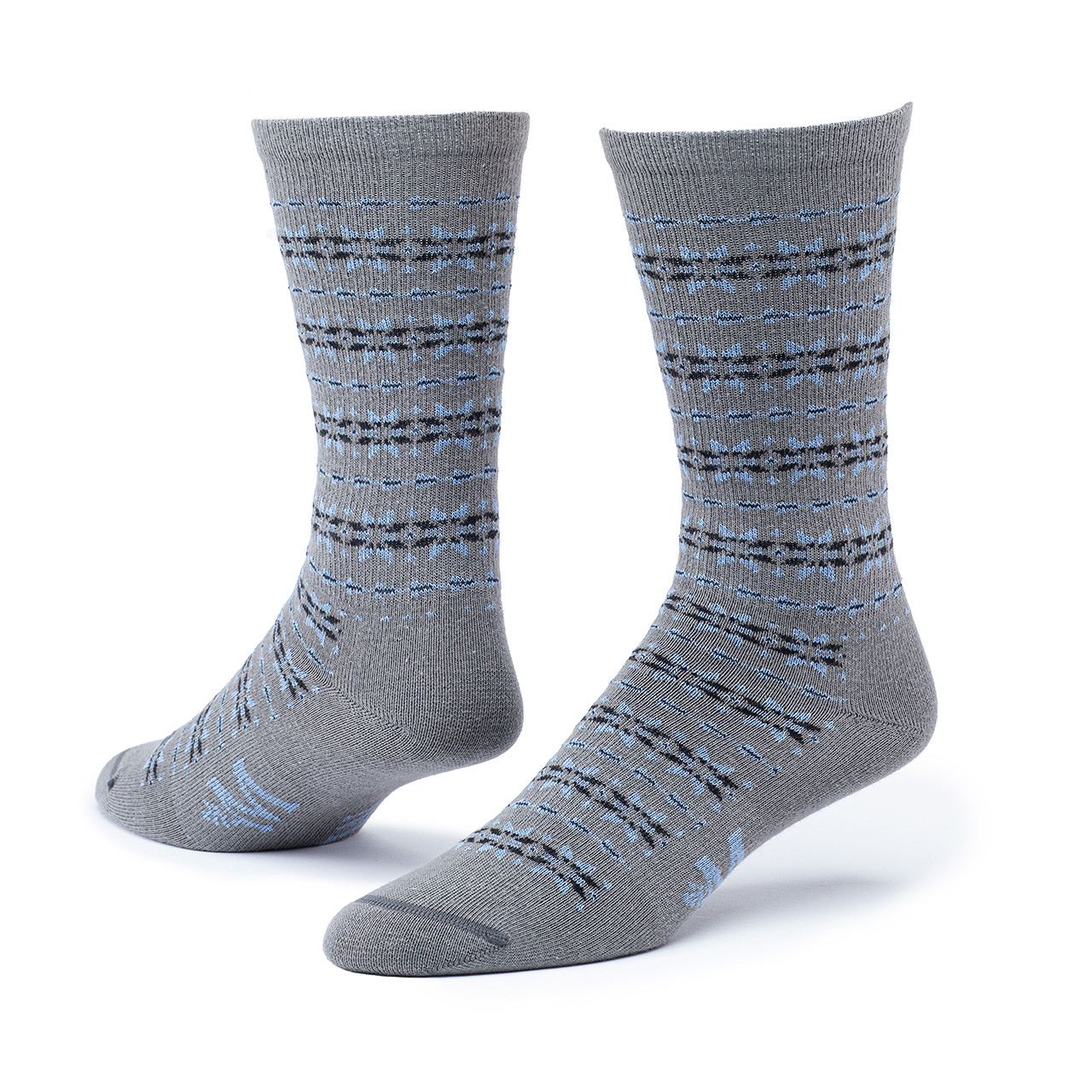 Organic Cotton Crew Socks Patterned