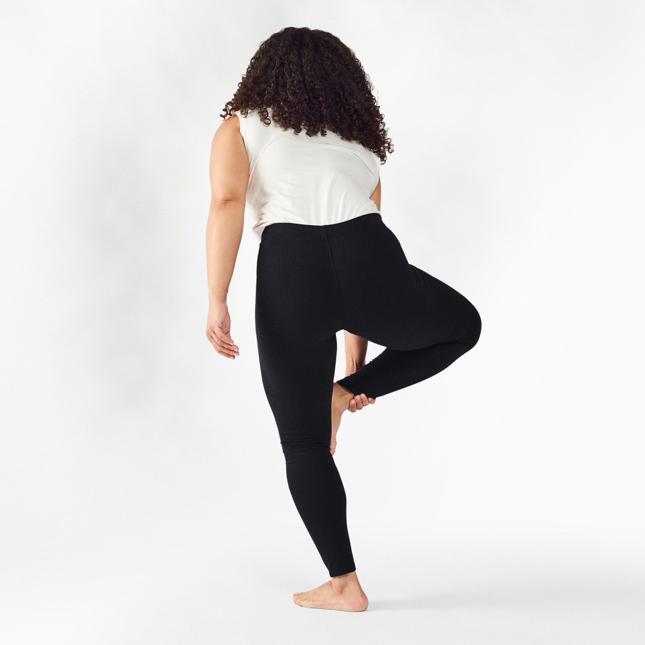 Organic Cotton leggings - SATI CREATION | Eco yoga pants