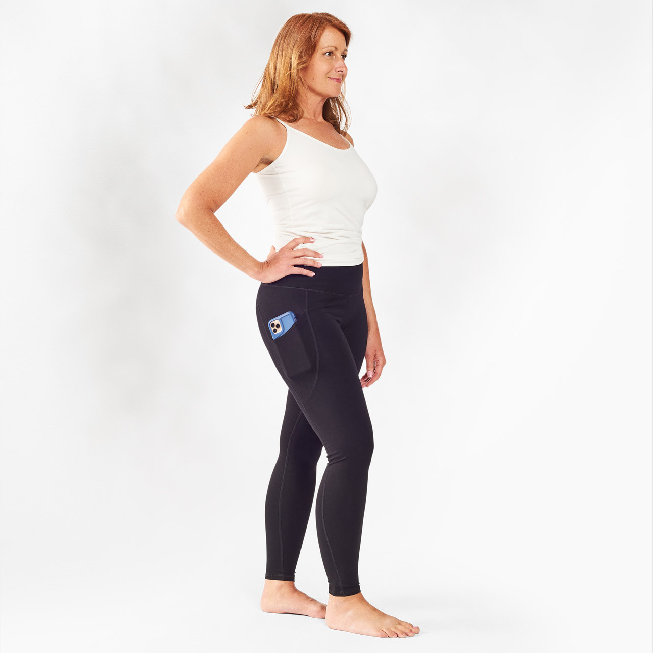 Organic Cotton Fleece Ankle Leggings – Zee Bee Market LLC