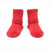 Red solid color organic cotton baby anklet socks. Red solid color organic cotton baby anklet socks.