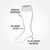 Graduated compression. Sixty-eight percent organic cotton. All day comfort and support. Graduated compression. Sixty-eight percent organic cotton. All day comfort and support.