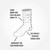 Loose nubby knit for a relaxed, comfy fit. The perfect, everyday casual sock. Mid-weight for year-round wear. Loose nubby knit for a relaxed, comfy fit. The perfect, everyday casual sock. Mid-weight for year-round wear.